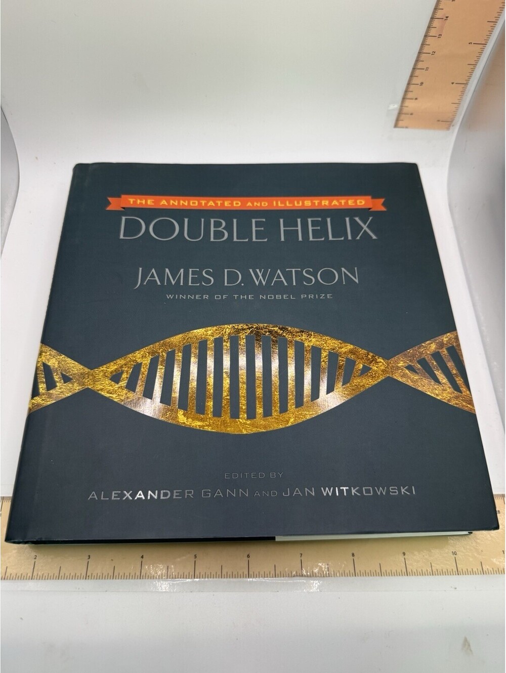 The Annotated and Illustrated Double Helix SIGNED by James D Watson & Editors HC